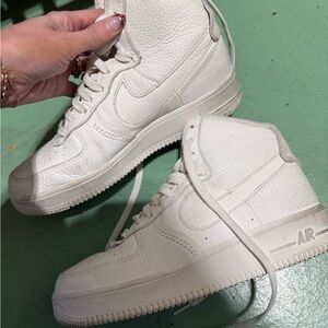 Nike Air White Leather Sneakers